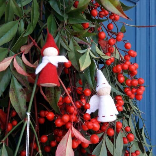 les petits anges et les petits lutins, de jolis décorations pour Noël