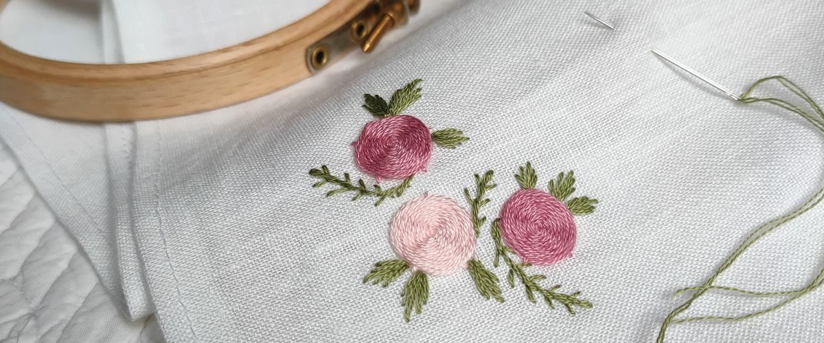 Pique & Colegram vous propose des cours de broderie main le samedi aux Pointilleuses à Pau.